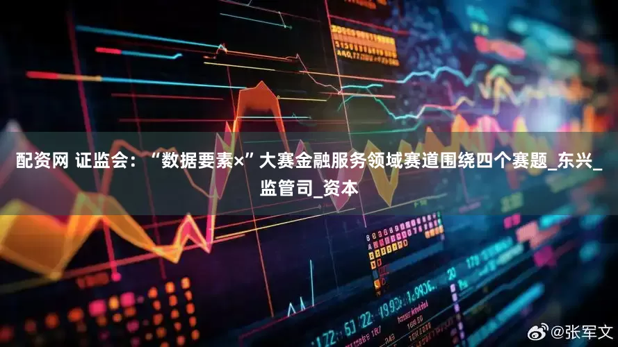 配资网 证监会：“数据要素×”大赛金融服务领域赛道围绕四个赛题_东兴_监管司_资本
